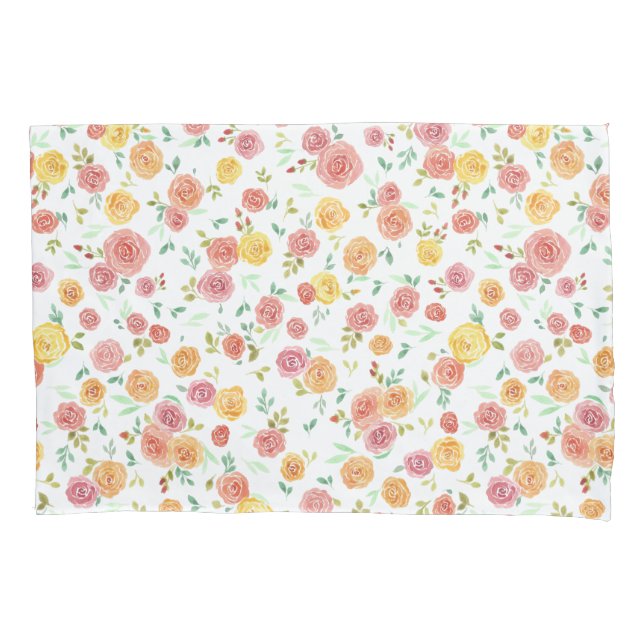 Padrão bonito de Rosa Floral (Frente)