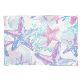 Padrão Bonito de Starfish Rosa de Pillowcase