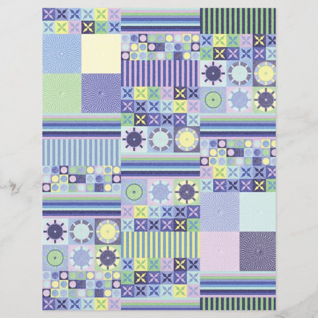 Padrão Bonito Faux Knit Crochet Blanket de Nanna (Frente)