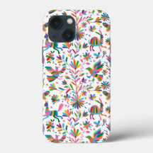 Padrão Brilhante do estilo Otomi mexicano