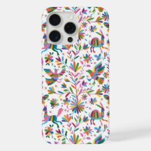 Padrão Brilhante em Estilo Otomi Mexicano