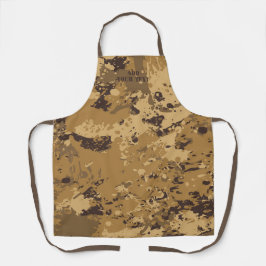 Padrão Camo do Deserto Moderno Brown Camouflage