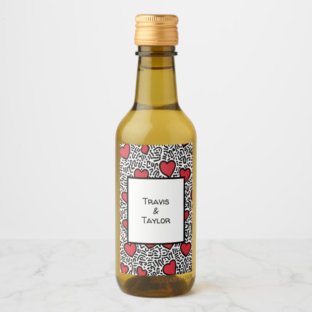 Padrão cardíaco de pop Art (Frente)