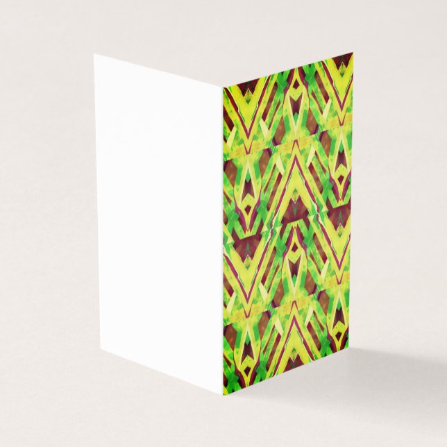 Padrão castanho e verde (Exterior)