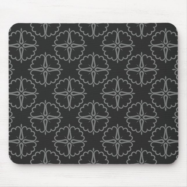 padrão cinza contínuo em mousepad (Frente)