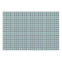 Padrão Clássico Xadrez Verde Lima Roxo