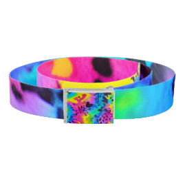 Padrão Colorido de Cheetah Tye Dye