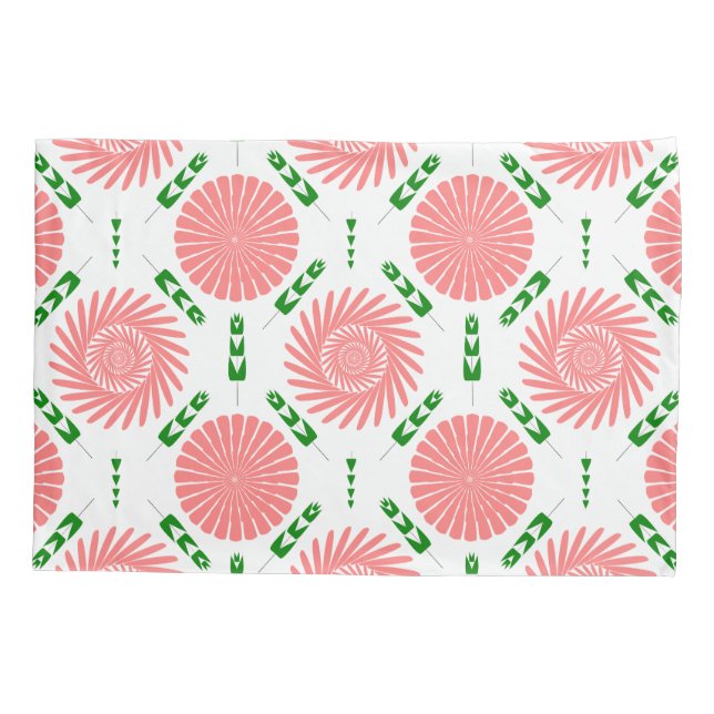 padrão com flores rosa (Verso)