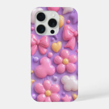 Padrão contínuo de Arcos e Corações Pastel Kawaii