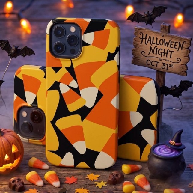 Padrão contínuo de milho doce de Halloween (Criador carregado)