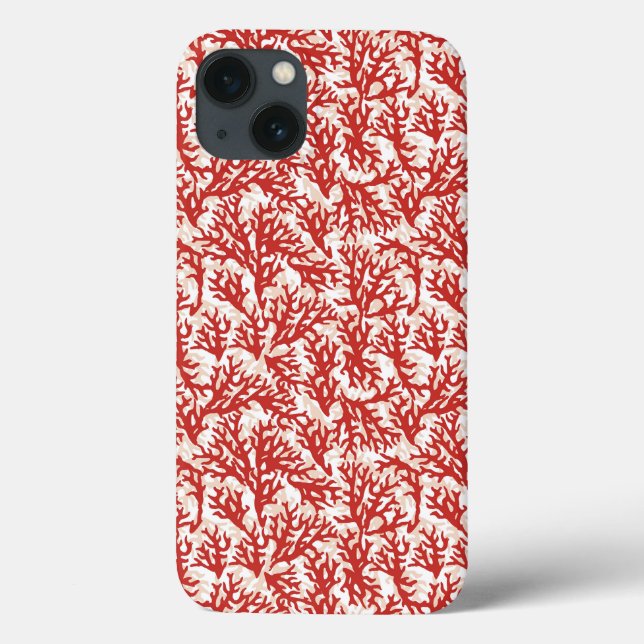 Padrão Coral Vermelho 2 (Verso)