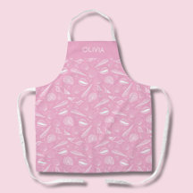 Padrão costeiro de conchas rosa