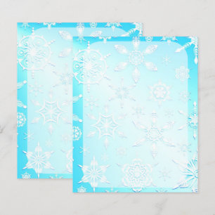 Padrão Crystal Snowflakes