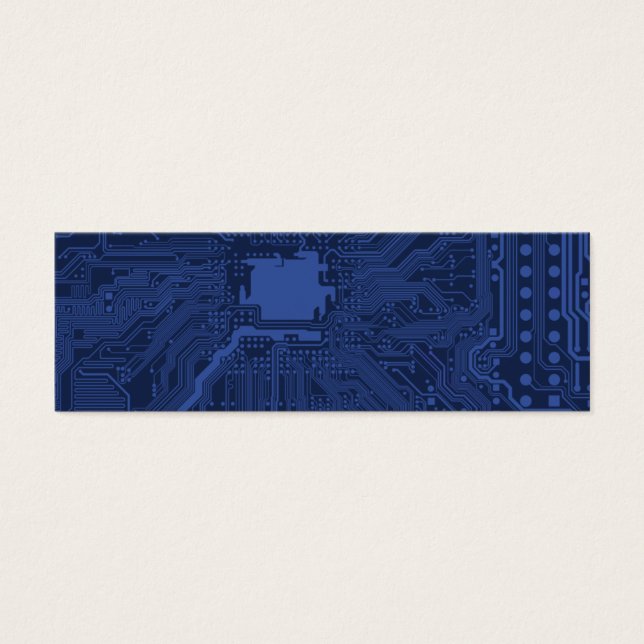 Padrão da placa-mãe do Geek azul (Frente)