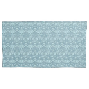 Padrão Damask Teal Empoeirado Vitoriano Boho