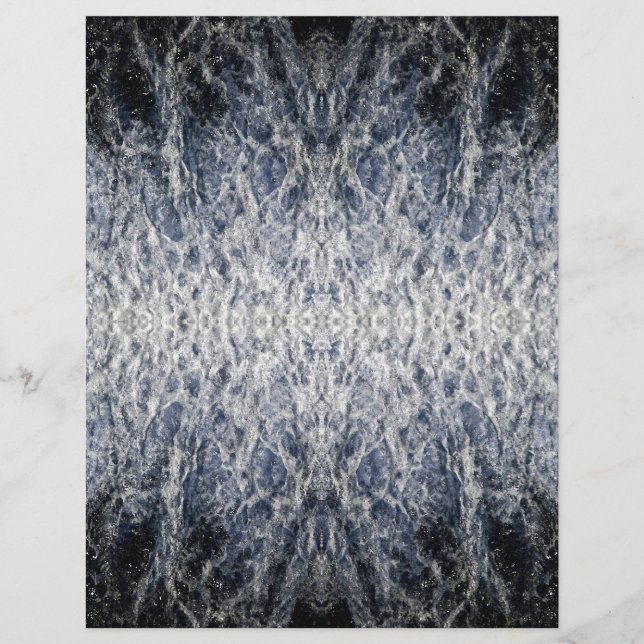 Padrão das águas do mar (Frente)