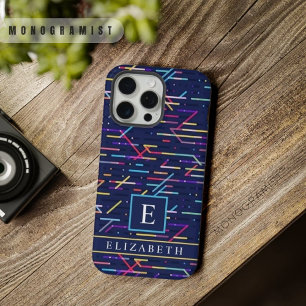 Padrão de Abstrato Azul do Marinho Escuro Personal