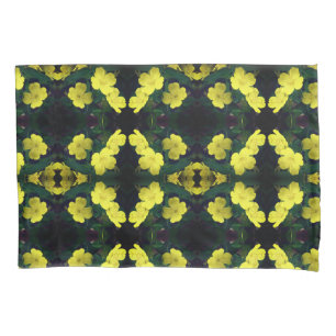 Padrão de Abstrato de Flores de Primrose Amarela b