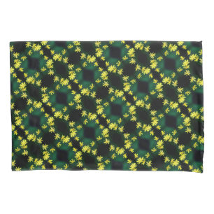 Padrão de Abstrato de Margarida Amarela Delicada