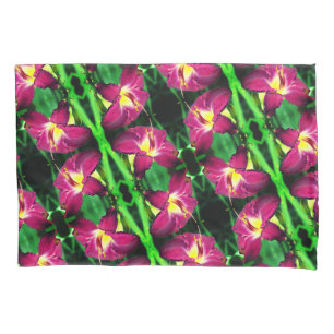 Padrão de Abstrato do Flower Daylily Close Up