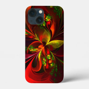 Padrão de Abstrato Floral Verde Moderno #05