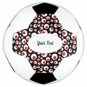 Padrão de Abstrato vibrante de bolas brancas verme