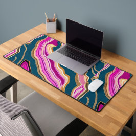 Padrão de agata rosa e azul