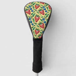 Padrão de Amorango de Morango de Aquarela em Amare