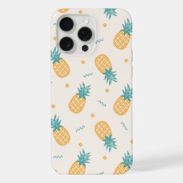 Padrão de Ananas do Abacaxi de Verão de Kawaii