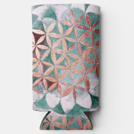 Padrão de Aquarela de Pastel Rosa-Rosa-Blush Abstr