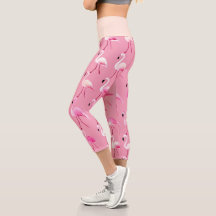 Padrão de Aquarela Flamingo Rosa