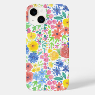 Padrão de aquarela floral
