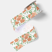 Padrão de Aquarela Floral Vibrante Fresco