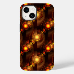 Padrão de Arte Abstrata Boho Elegante Moderno Dour