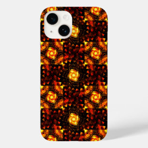 Padrão de Arte Abstrata Boho Elegante Moderno Dour