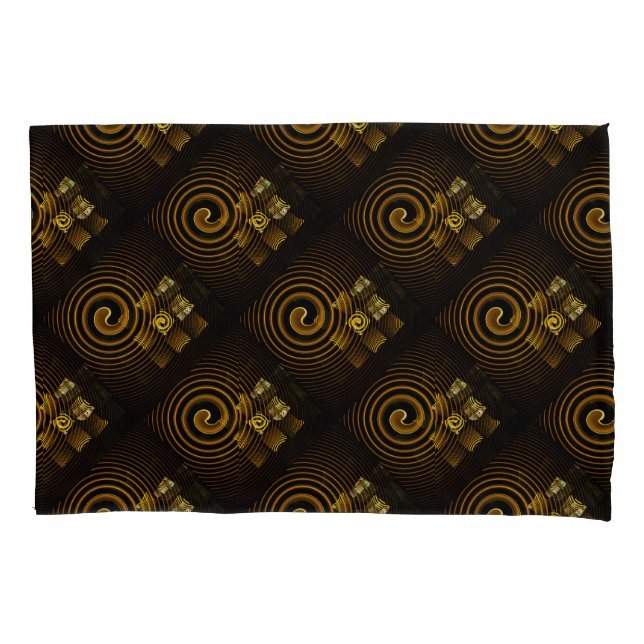 Padrão de Arte Abstrata Boho Elegante Moderno Dour (Frente)