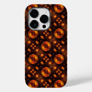 Padrão de Arte Abstrata Boho Moderno Elegante Dour
