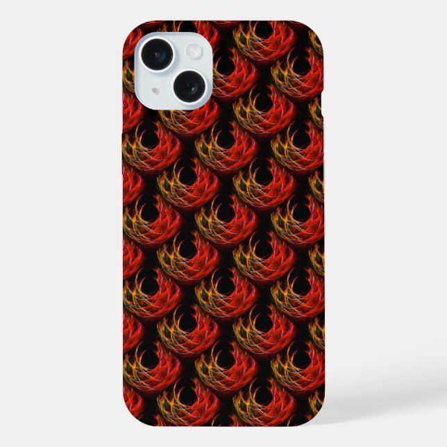 Padrão de Arte Abstrata Elegante Boho Moderno Fofo (Verso)
