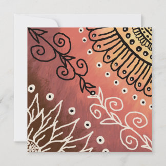 Padrão de Arte Engraçado Vermelho