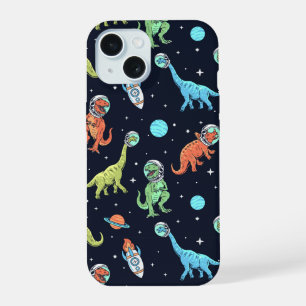 Padrão de Astronauta Dinossauro para Crianças