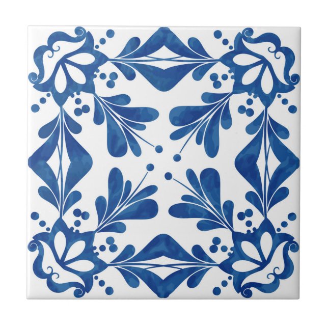 Padrão de Azulejo de Mandala/Marrocos  (Frente)