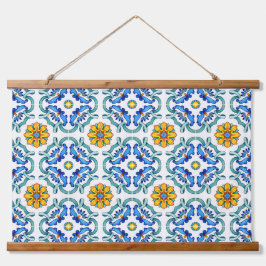 Padrão de Azulejo Decorativo do Mediterrâneo