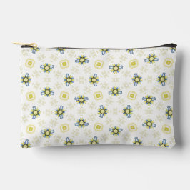 Padrão de Azulejo Floral em Aquarela Suave