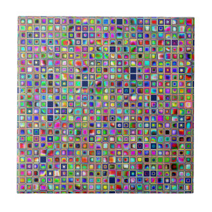 Padrão de Azulejos de mosaico texturizados