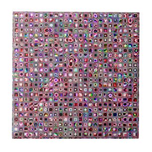 Padrão de Azulejos Mosaicos Texturizados do Ruby