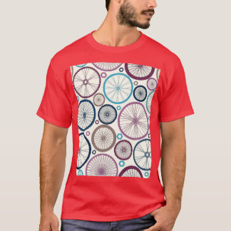 Padrão de bicicletas - Camisa gráfica T