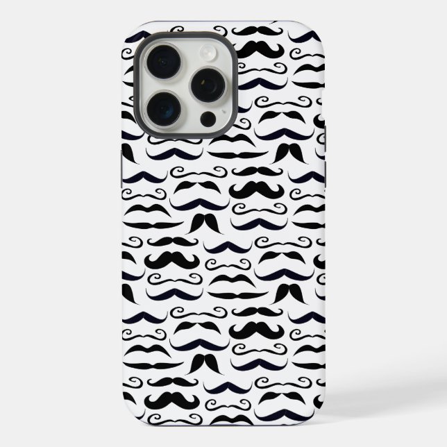 Padrão de Bigode Hipster Sr. (Verso)