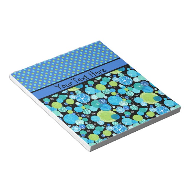 Padrão de Bloco de Notas Personalizado ou Jotter d (Inclinado)