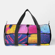 Padrão de blocos coloridos do abstrato