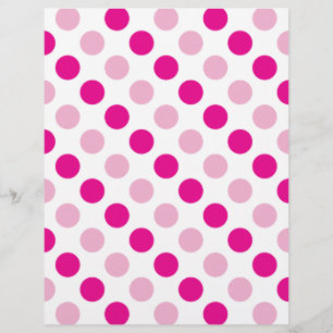 Padrão de bolinhas rosa